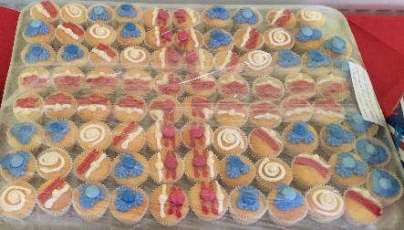 Flag Cakes