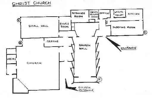 Christ Church before corridor