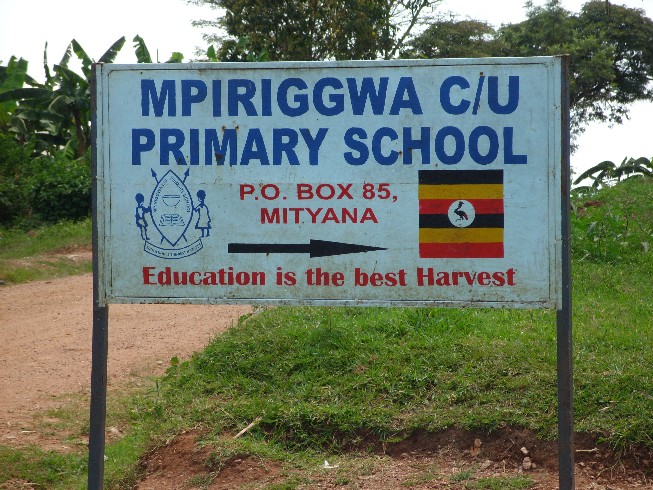 School sign