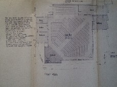 Floor plan of new building