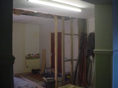 Corridor to vestibule