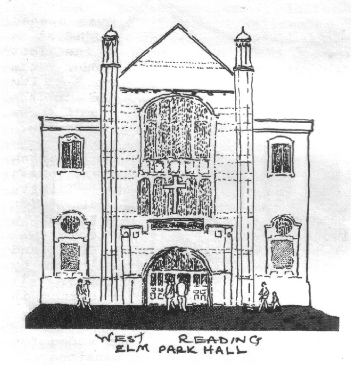 Elm Park Hall drawing