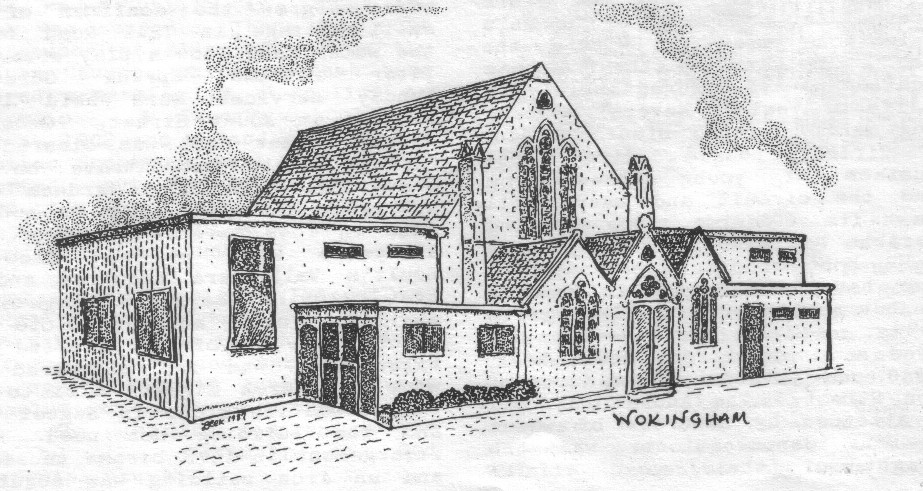 Wokingham Hall drawing