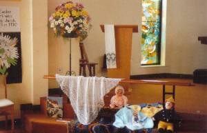 Lace, needlework and flowers Lace, needlework and flowers