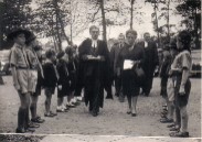 Church Opening 1963 - Revd and Mrs Day
and guard of honour Church Opening 1963 - Revd and Mrs Day and guard of honour