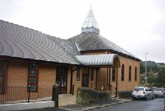 Side of Woodley Methodist Church